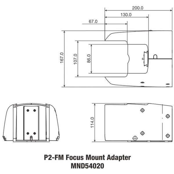 Nikon Montaż na głowę P2-FM Focusing Mount Adapter