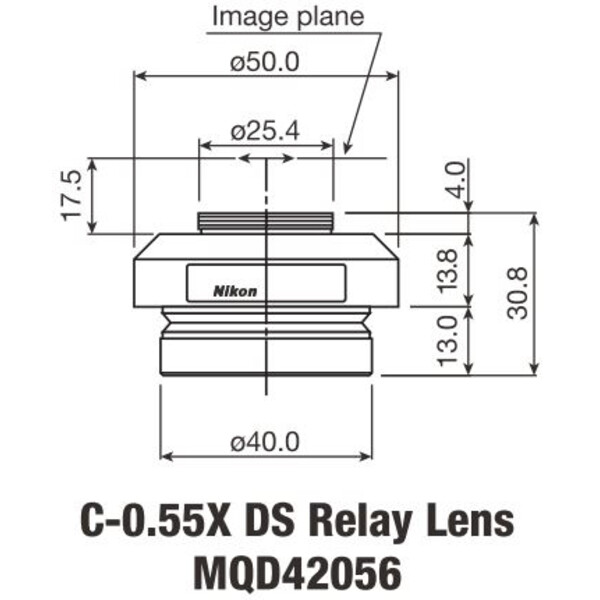 Nikon Adaptery do aparatów fotograficznych C-Mount-Adapter 0,55x