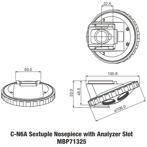 Nikon Nasadka C-NA z otworem na analizator