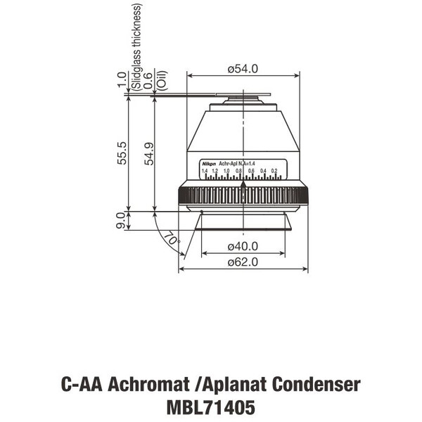 Nikon C-C Achromat/Aplanat Condenser