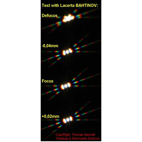 Lacerta Maska do ustawiania ostrości Bahtinov für 82mm-100mm