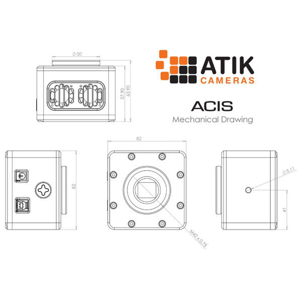 Atik Aparat fotograficzny ACIS 2.4 Mono