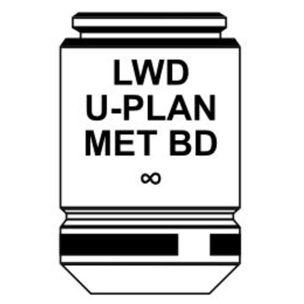 Optika Obiektyw IOS LWD U-PLAN MET BD objective 100x/0.8, M-1098