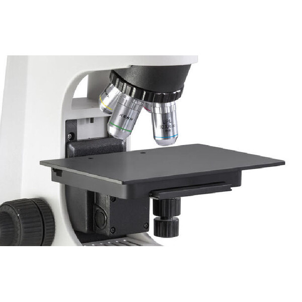 Kern Mikroskop OKM 172, MET, POL, bino, Inf, planachro, 50x-400x, Auflicht, HAL, 30W