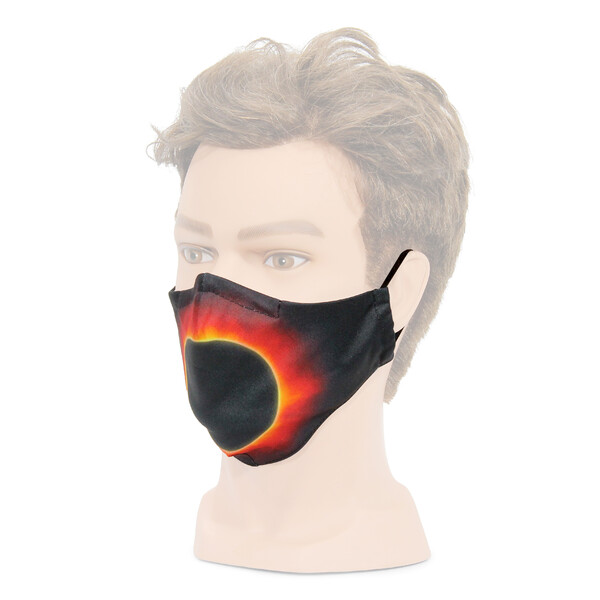 Masketo Maseczka na usta i nos, z motywem astronomicznym "Korona słoneczna", 1 sztuka