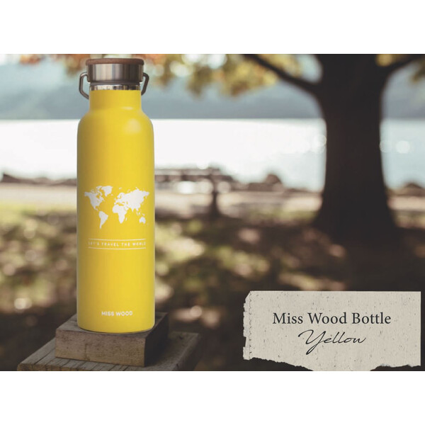 Miss Wood Bottle Yellow