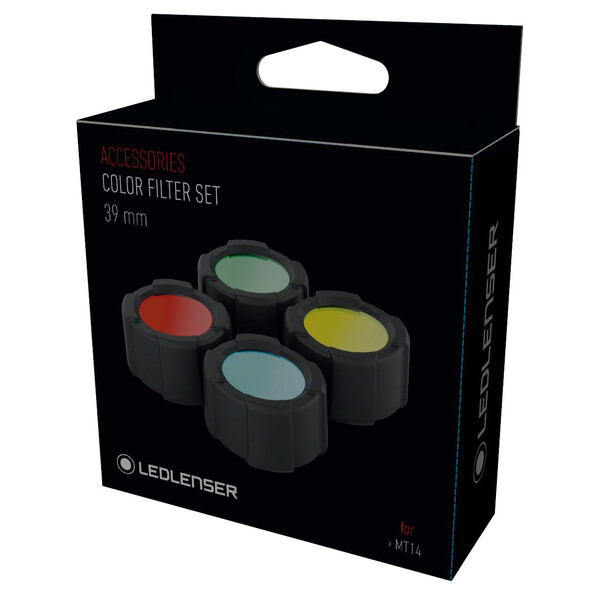 LED LENSER Zestaw kolorowych filtrów 39 mm