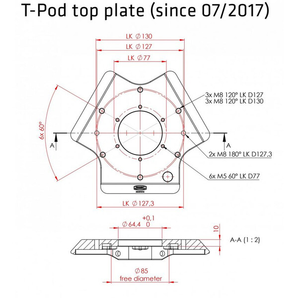 Baader Statyw T-Pod