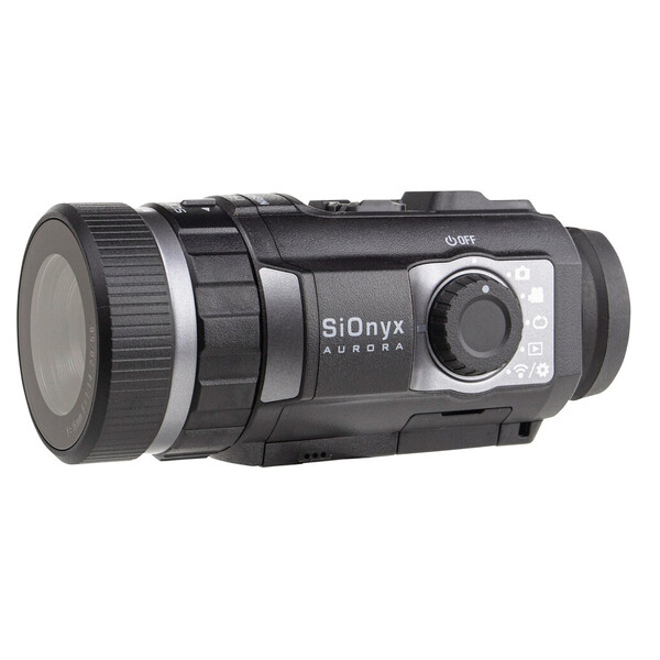 Sionyx Noktowizor Aurora Black zawiera twardy futerał, kartę pamięci 32GB, drugą baterię, pasek do przenoszenia