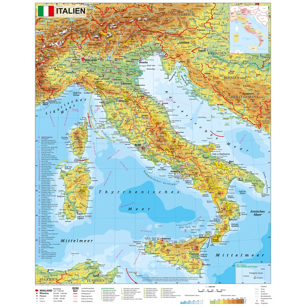 Stiefel Mapa Włochy