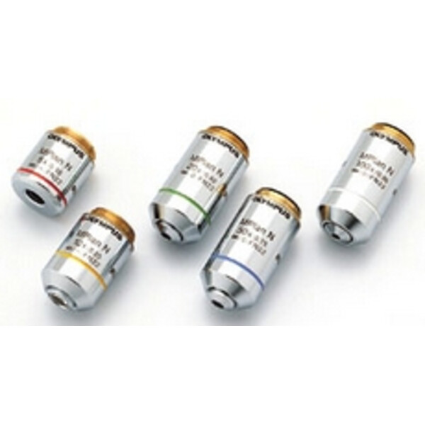 Evident Olympus Obiektyw MPLN20X-1-7, M Plan, Achro, Światło przechodzące, 20x/0.4 wd 1.3mm