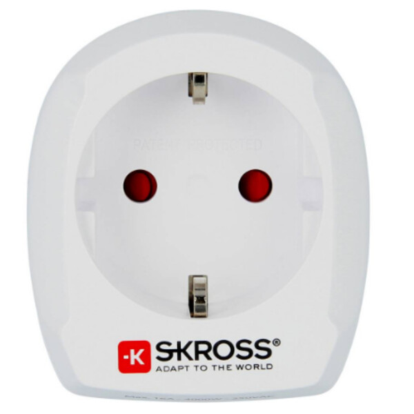 Skross Zasilacz sieciowy Reiseadapter Europe to UK