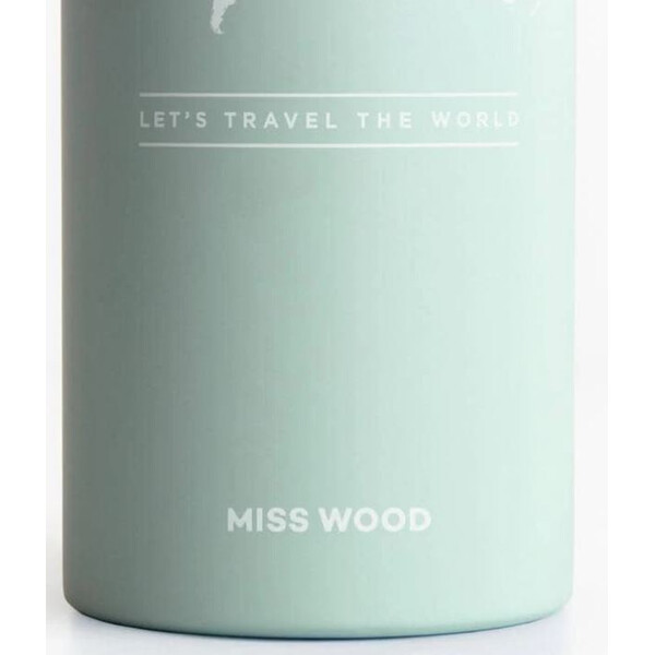 Miss Wood Butelka w kolorze jasnozielonym
