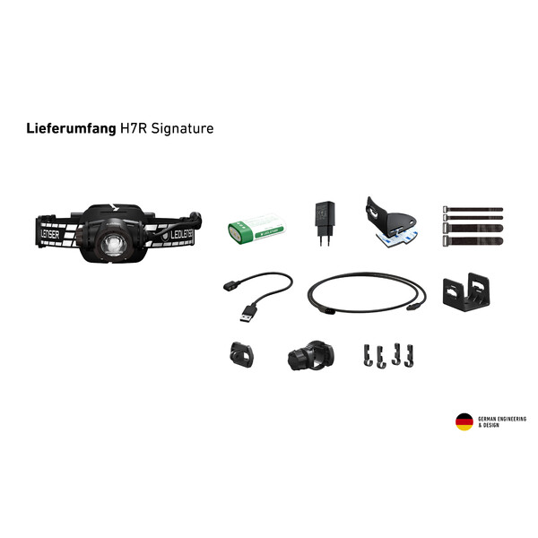 LED LENSER Latarka czołowa H7R Signature