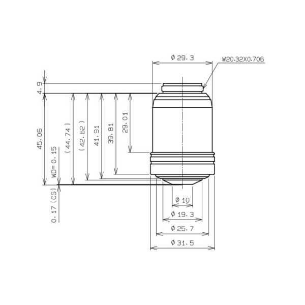 Evident Olympus Obiektyw UPLXAPO60XO, 60x, plan, apochro