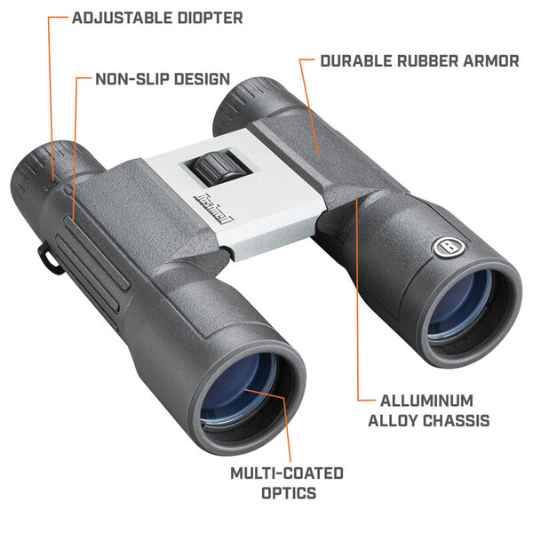 Bushnell Lornetka Powerview 2.0 16x32 Aluminium, MC