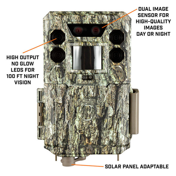 Bushnell Kamera do obserwacji dzikich zwierząt 30MP dual core treebark camo no glow