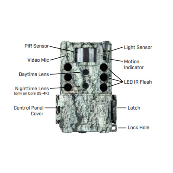 Bushnell Kamera do obserwacji dzikich zwierząt 32MP CORE DS4K Tree Bark Camo No Glow, Box 5L