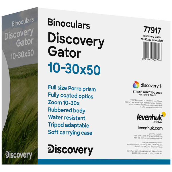 Discovery Lornetka z zoomem Gator 10-30x50