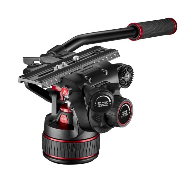 Manfrotto Głowica kulowa Nitrotech 612 Fluid-Videokopf