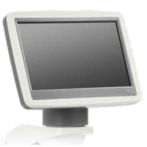 Euromex Mikroskop BioBlue, BB.4220-LCD, 7-calowy ekran LCD, Obiektywy SMP 4/10/S40x, DIN, 40x - 400x, 10x/18, LED, 1W, stolik krzyżowy