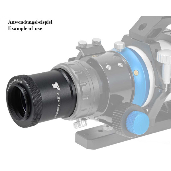 TS Optics Refraktor apochromatyczny  AP 80/480 CF-APO f/6 FPL55 Triplet OTA