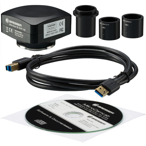 Bresser Aparat fotograficzny MikroCamII 5MP HIS, kolor, CMOS, 2/3'', 3,45 µm, USB3