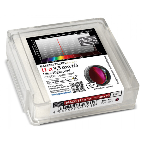 Baader Filtry H-alpha CMOS f/3 Ultra-Highspeed 1,25"