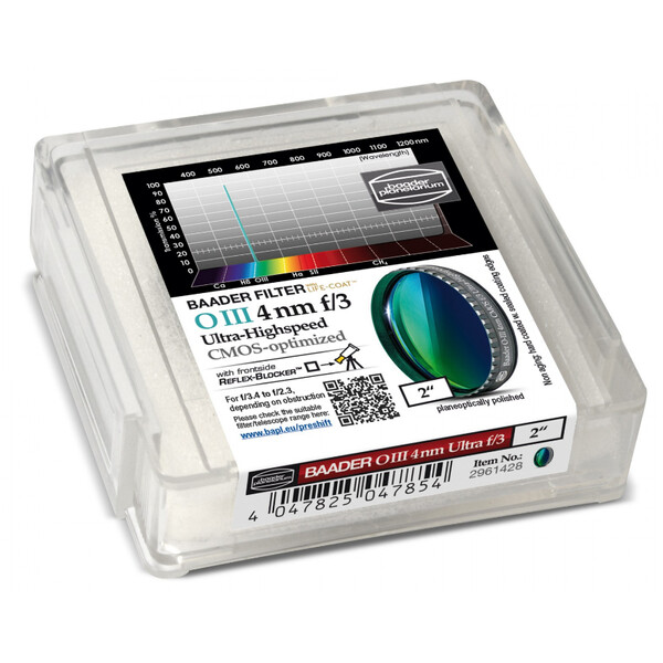 Baader Filtry OIII CMOS f/3 Ultra-Highspeed 2"