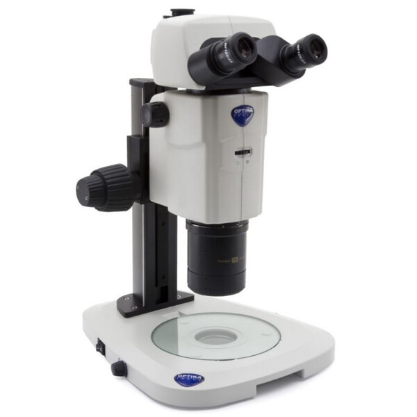 Optika Mikroskop stereoskopowy zoom SZR-180, trino, CMO, śr. 60 mm, 10x/23, 7,5x-135x, LED, click stop
