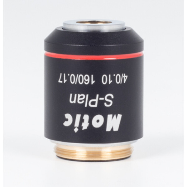 Motic Obiektyw S-Plan SP4X/0.10 (AA=17.9mm)