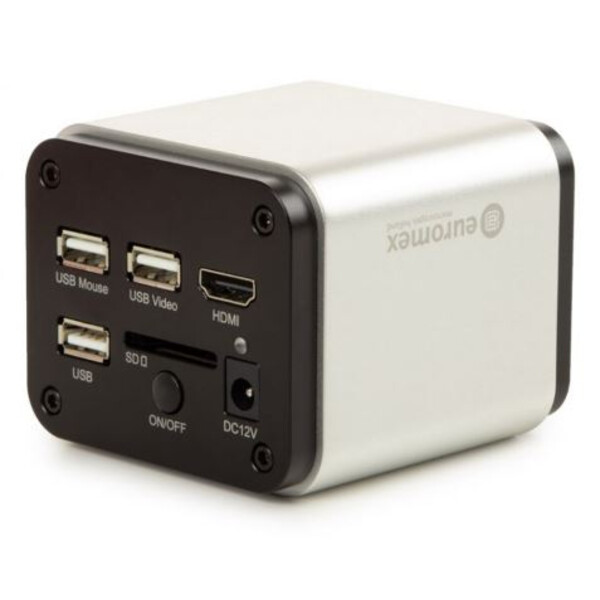 Euromex Aparat fotograficzny Kamera HD-Pro HDMI, VC.3039, color, CMOS, 1/2.8, 2.µm, 8MP, HDMI, USB-C