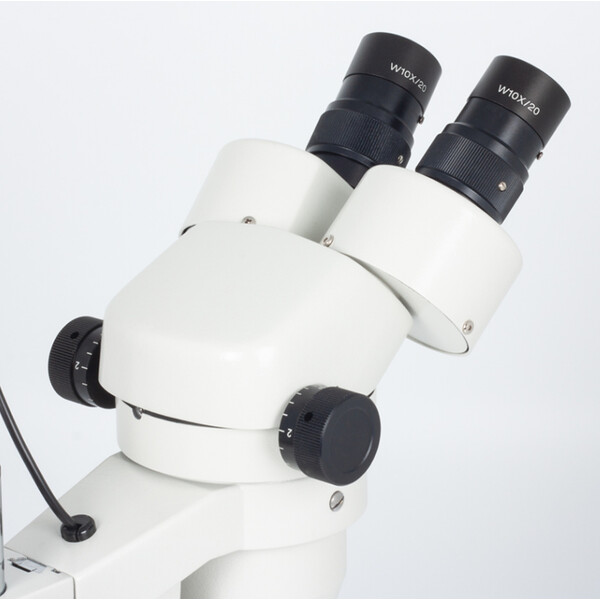 Motic Mikroskop stereoskopowy zoom SMZ140-N2LED, bino, 10x/20, Al/Dl, LED 3W
