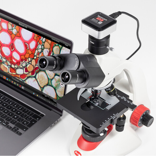 Motic Aparat fotograficzny A5, kolorowy, sCMOS, 1/2.8", 2µm, 30fps, 5MP, USB 2.0