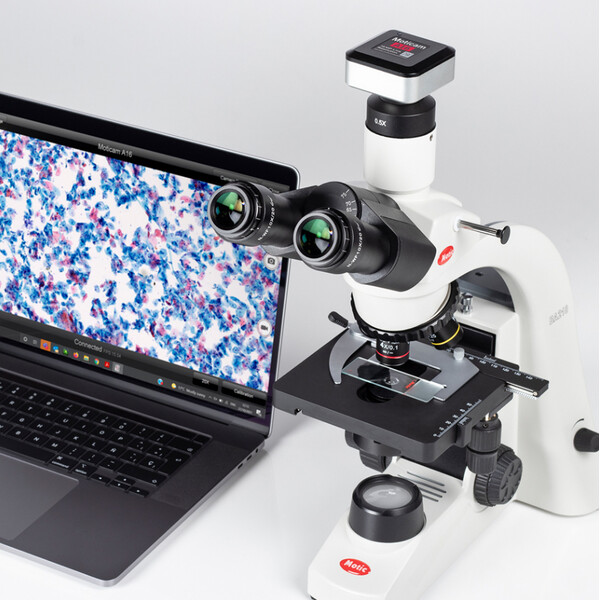 Motic Aparat fotograficzny A16, kolorowy, sCMOS, 1/2.3", 1.34µm, 30fps, 16MP, USB 2.0