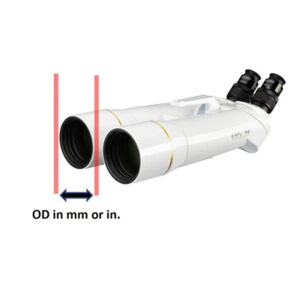 Astrozap Filtry Binokular - Glass Solar Filters 111-117mm