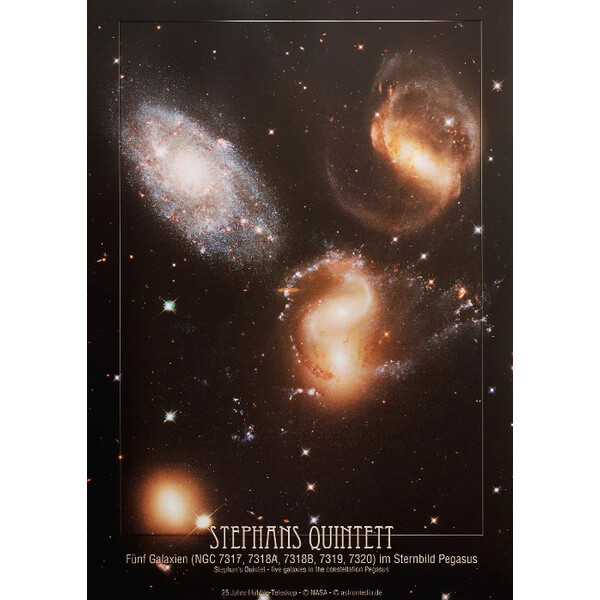 AstroMedia Plakaty Stephans Quintett
