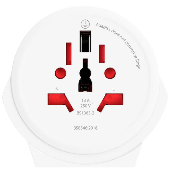 Skross Zasilacz sieciowy Reiseadapter World to Europe USB 1.0