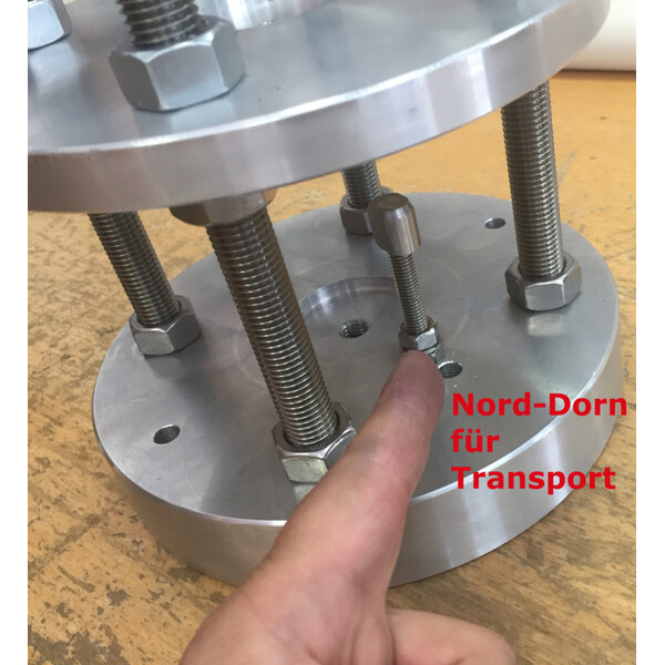 Lacerta Przedłużenia kolumn statywowych Betonsäulenadapter für EQ-6, NEQ-6, NEQ-6 R & EQ-8