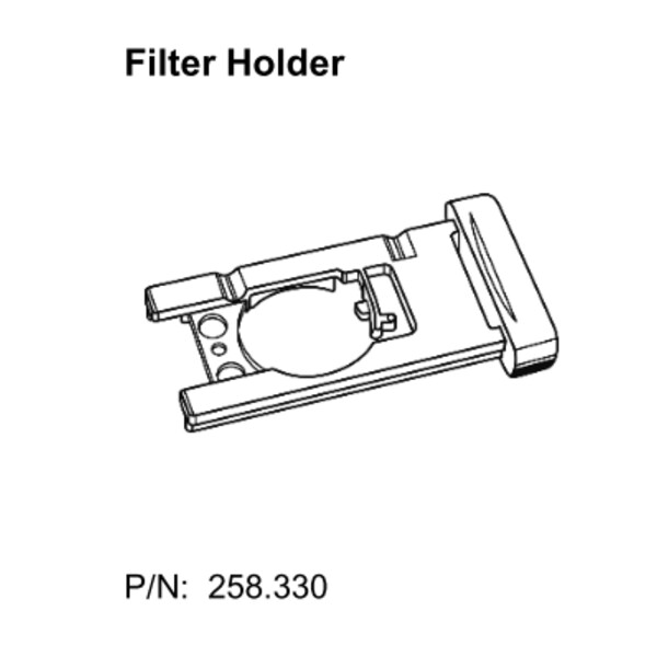 SCHOTT Pusty uchwyt filtru dla KL, dla filtra wewnętrznego Ø = 28mm