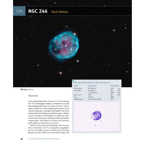 Oculum Verlag Atlas mgławic planetarnych tom 1