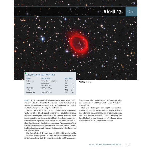 Oculum Verlag Atlas mgławic planetarnych tom 1