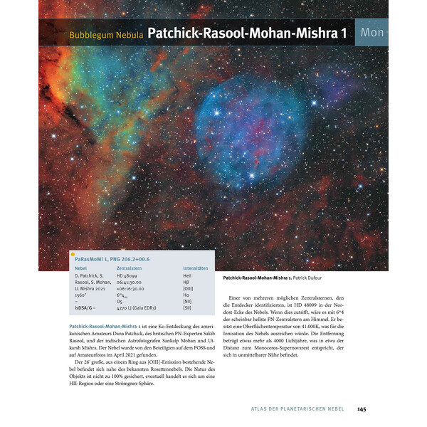 Oculum Verlag Atlas mgławic planetarnych tom 1