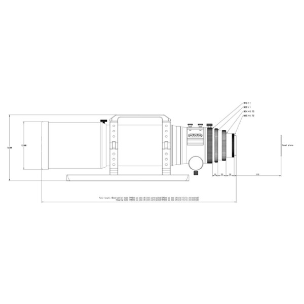 Askar Refraktor apochromatyczny  AP 80/600 80PHQ