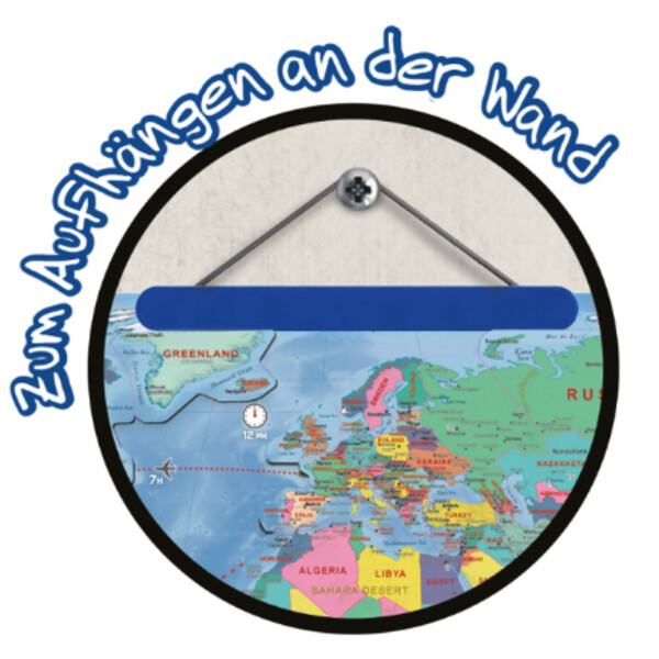 Buki Mapa dla dzieci Magnetische Weltkarte (70x38cm)