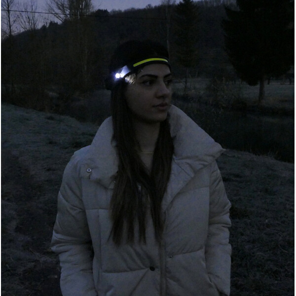 TFA Latarka czołowa LUMATIC FREE COB-LED