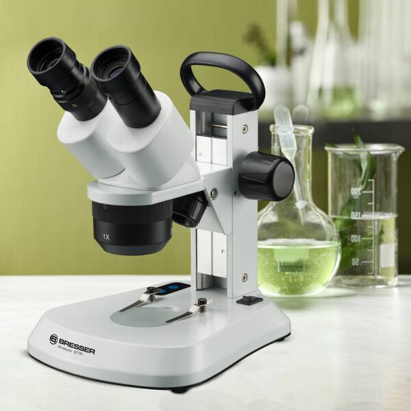 Bresser Stereomikroskopem Analyth STR 10x-40x bino; Greenough; 50mm; 10x/20; 10-40x; LED, kamera, 2MP