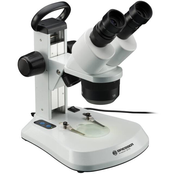 Bresser Stereomikroskopem Analyth STR 10x-40x bino; Greenough; 50mm; 10x/20; 10-40x; LED, kamera, 2MP