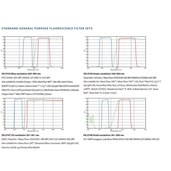Euromex Mikroskop odwrócony OX.2453-PLPHF, trino, Infinity, plan, 100x-400x, 10x/22, Dl, LED, 5W
