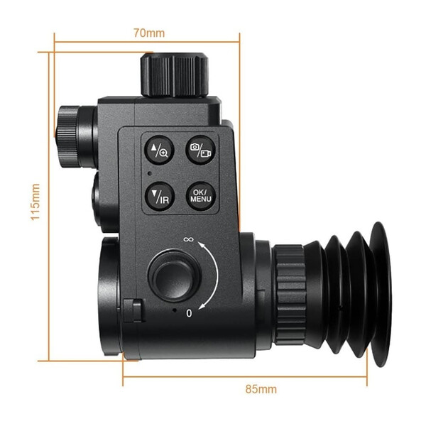 Sytong Noktowizor HT-88-16mm/850nm/42mm Eyepiece German Edition